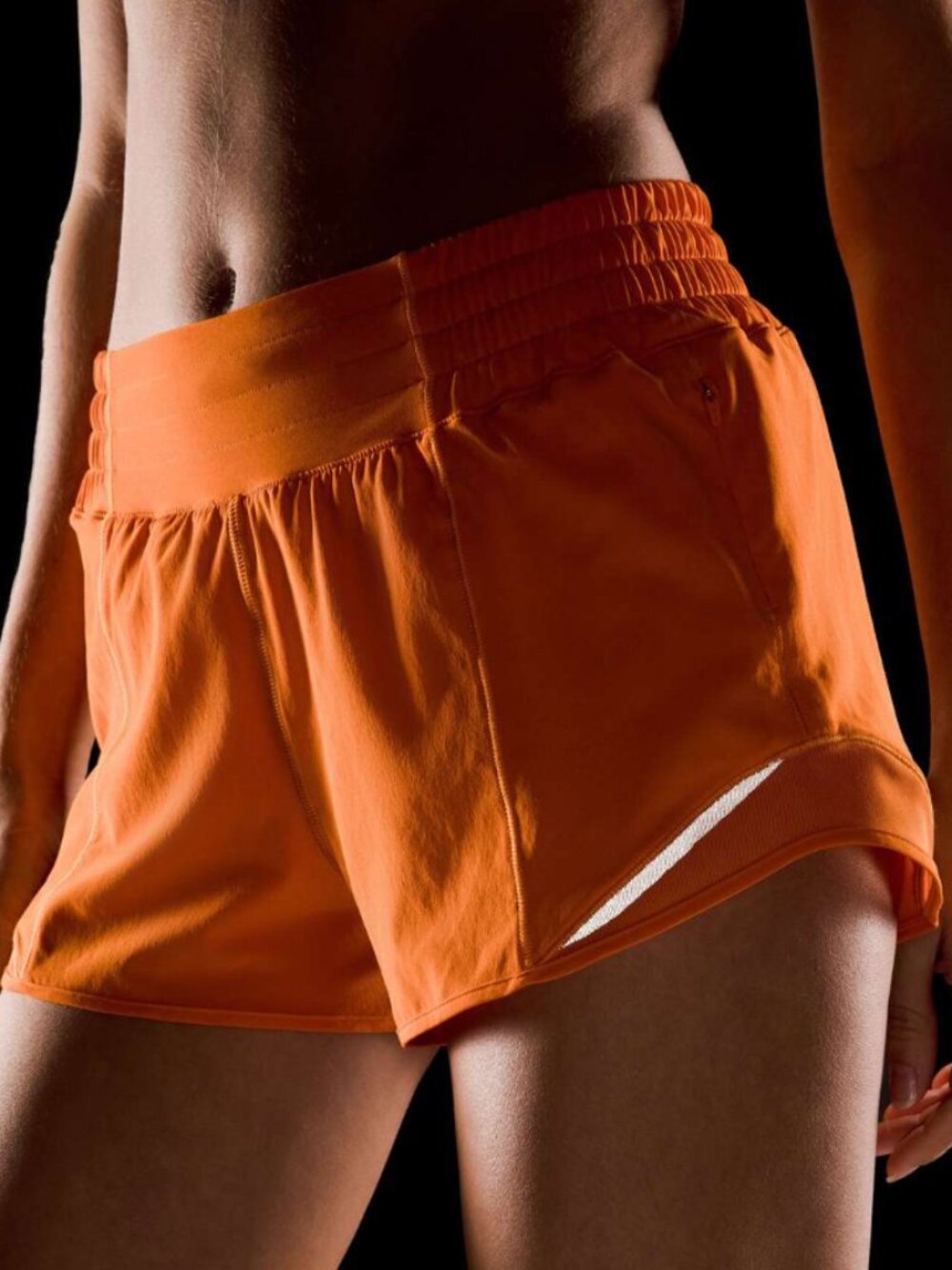 lululemon athletica Orange Athletic Shorts